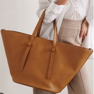The Row, EW Jasper leather tote
